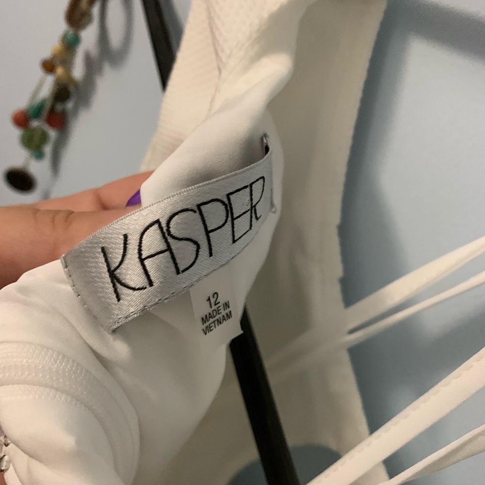 Off White Kasper Dress